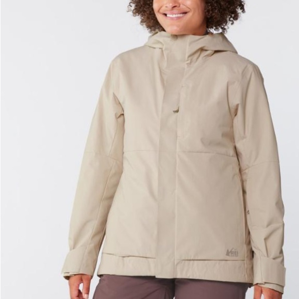 REI Powderbound Insulated Jacket — Women's — Washed Stone — Ski or Snowboard